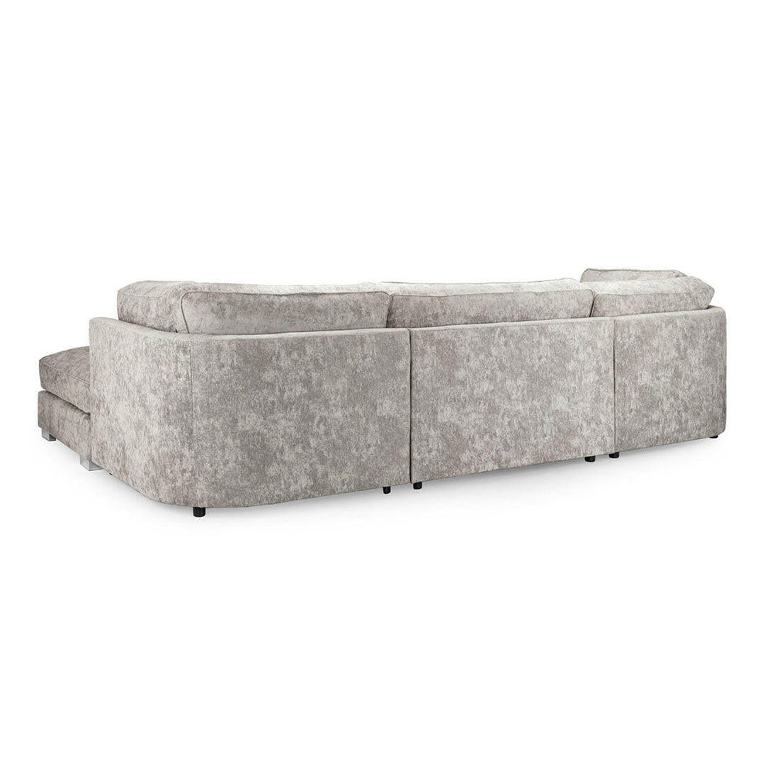 Bishop U Shape Sofa High Back Truffle - My Store