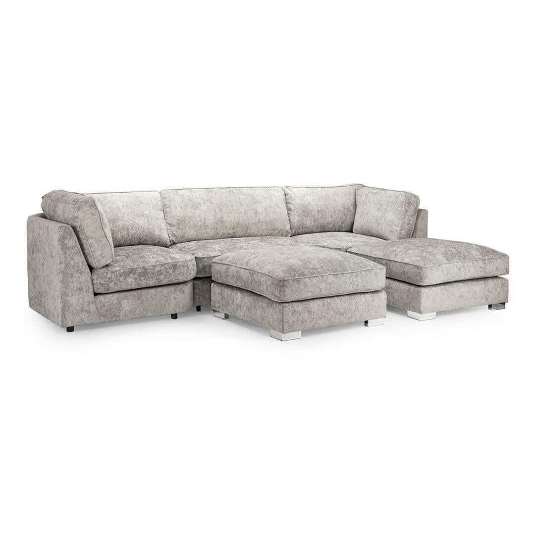 Bishop U Shape Sofa High Back Truffle - My Store