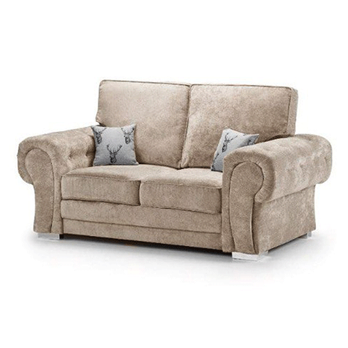 VERONA FULL BACK 2 SEATER SOFA MINK - My Store